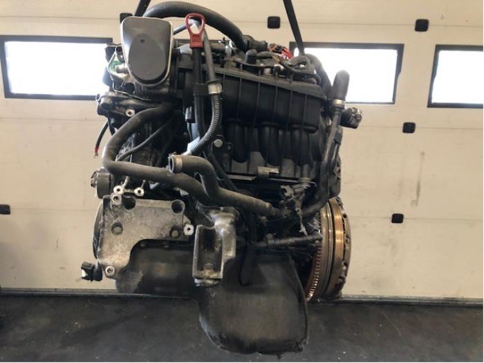 Motor van een BMW 3 serie (E90)  2010