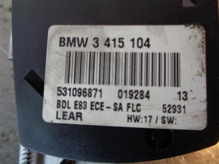 Schakelaar Licht van een BMW X3 (E83) 2.0d 16V 2005