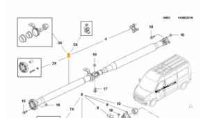 Gebruikte Cardanas Opel Movano 2.3 CDTi 16V RWD Prijs op aanvraag aangeboden door Autohandel-Smet Gebroeders NV