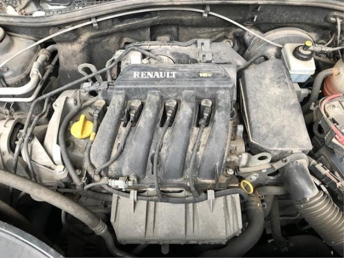 Motor van een Dacia Duster (HS) 1.6 16V Hi-Flex 2011
