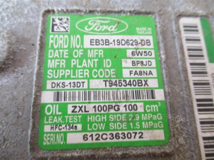 Aircopomp van een Ford Ranger 3.2 TDCi 20V 4x4 2017