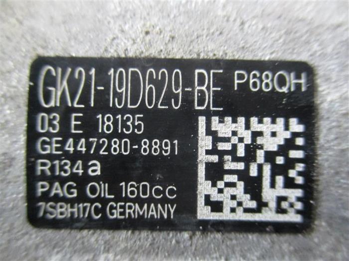 Aircopomp van een Ford Transit 2.0 TDCi 16V Eco Blue 170 2022