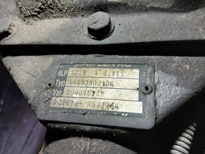 Differentieel achter van een Mercedes-AMG G AMG (463) 5.5 G 63 AMG V8 32V 2017