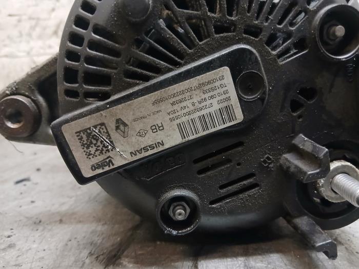 Gebruikte Dynamo Nissan Juke (F16) 1.0 DIG-T 117 12V Prijs € 121,00 Inclusief btw aangeboden door Autohandel-Smet Gebroeders NV