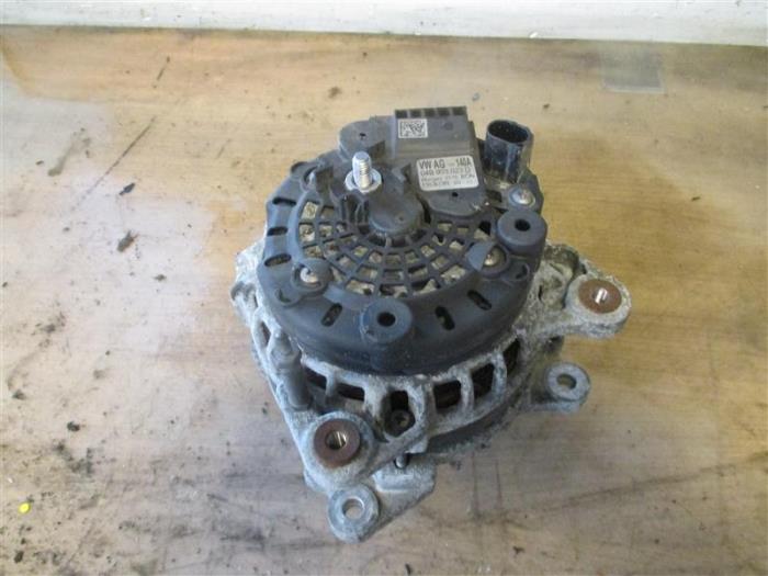 Gebruikte Alternator Audi A1 Sportback (8XA/8XF) 1.4 TDI Ultra 12V Prijs € 151,25 Inclusief btw aangeboden door Autohandel-Smet Gebroeders NV