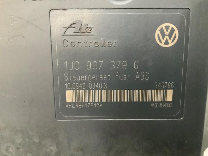 Gebruikte ABS Pomp Volkswagen Golf IV (1J1) 1.9 TDI Prijs € 25,00 Margeregeling aangeboden door Autodemontage van der Iest