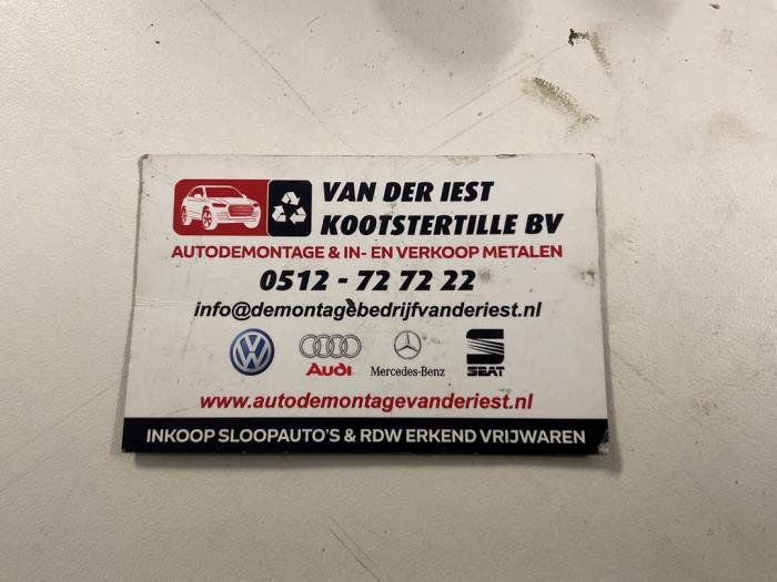Koppelingspedaal van een Volkswagen Golf VII (AUA) 1.4 TSI 16V 2013