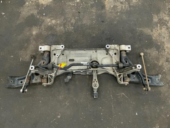 Gebruikte Subframe Audi A3 Sportback (8PA) 2.0 TDI 16V Prijs € 75,00 Margeregeling aangeboden door Autodemontage van der Iest