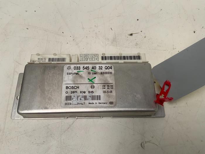 Gebruikte Esp computer Mercedes E (W211) 3.2 E-320 CDI 24V Prijs € 35,00 Margeregeling aangeboden door Autodemontage van der Iest