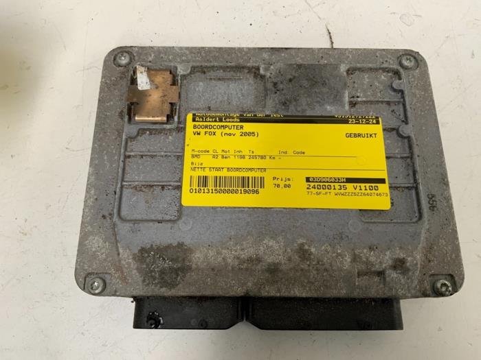 Gebruikte Computer boord Volkswagen Fox (5Z) 1.2 Prijs € 70,00 Margeregeling aangeboden door Autodemontage van der Iest