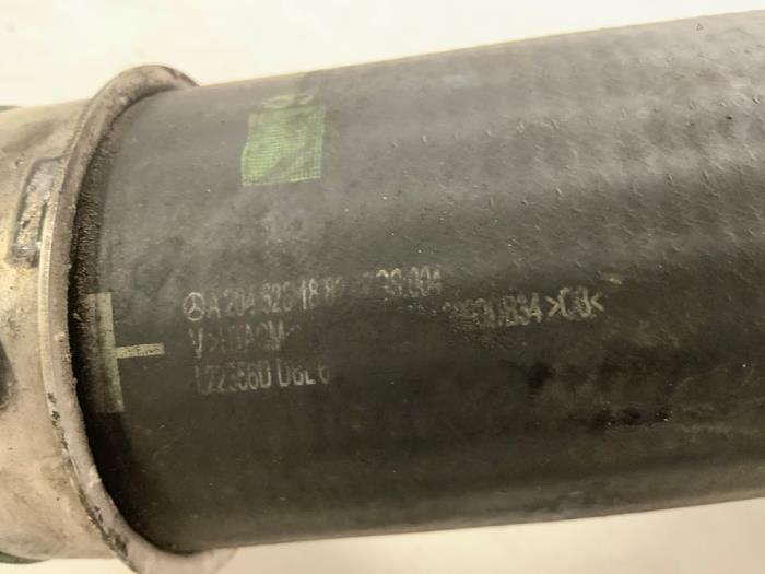 Intercooler Slang van een Mercedes-Benz C (W204) 2.2 C-220 CDI 16V 2007