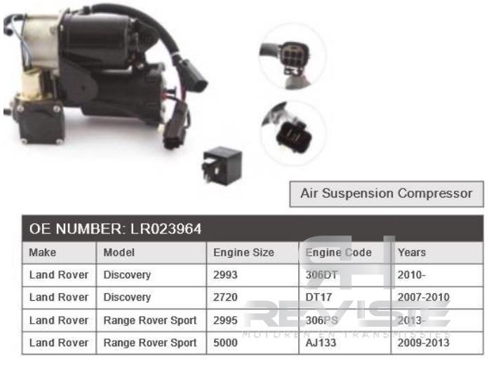 Gebruikte Compressor Landrover Range Rover Sport (LW) Prijs € 845,79 Inclusief btw aangeboden door RH Motoren Transmissie Revisie BV