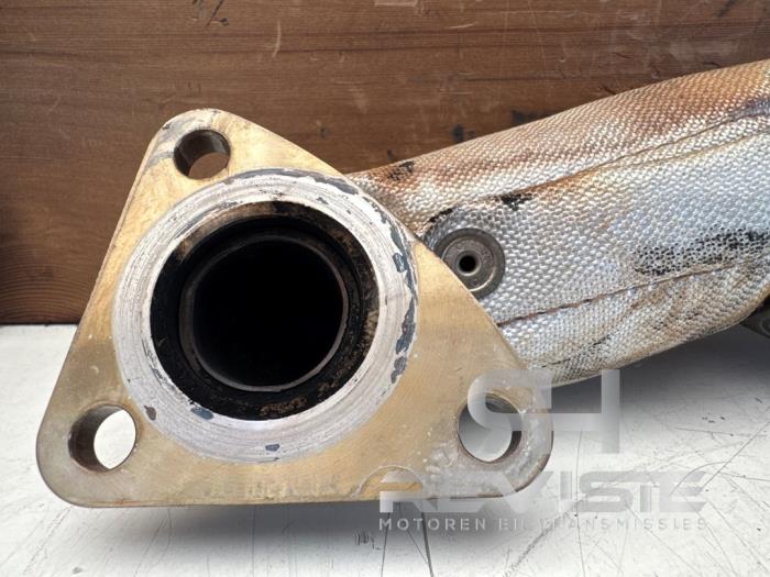 Uitlaat Pijpverbinding van een Jaguar XF (CC9) 3.0 D V6 24V 2009