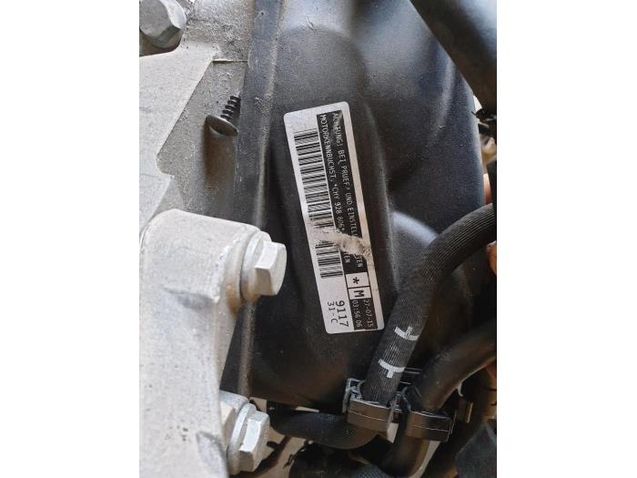 Motor van een Volkswagen Polo V (6R) 1.0 12V BlueMotion Technology 2016