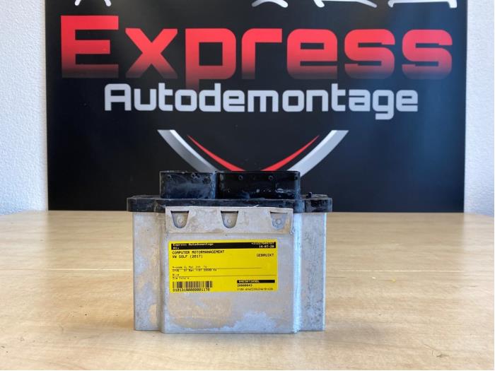 Gebruikte Computer Motormanagement Volkswagen Golf VII (AUA) 1.2 TSI 16V Prijs € 95,00 Margeregeling aangeboden door Express Autodemontage