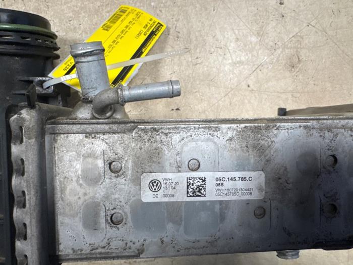 Intercooler van een Volkswagen T-Roc I 1.0 TSI 12V 2021