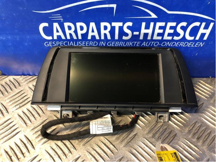 Display Interieur van een BMW 1-Serie 2013