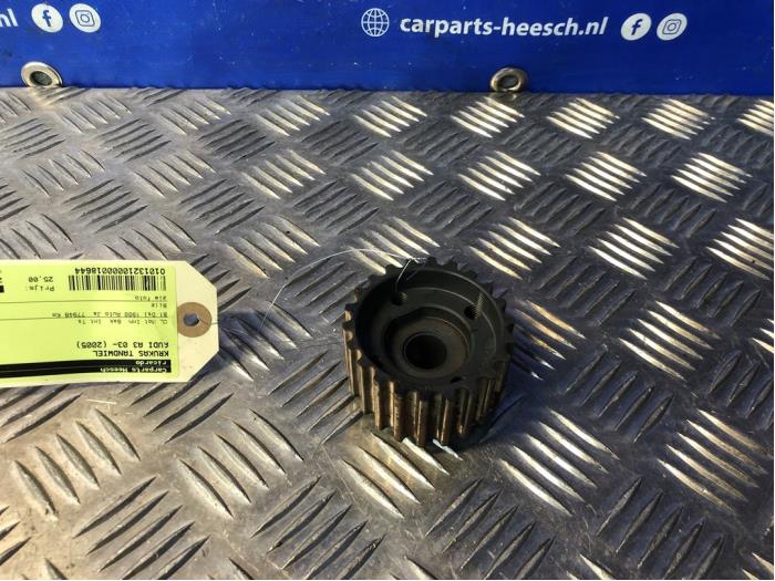 Gebruikte Krukas Tandwiel Audi A3 (8P1) 1.9 TDI Prijs € 25,00 Margeregeling aangeboden door Carparts Heesch
