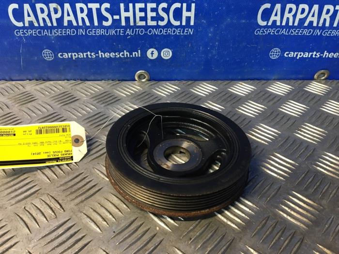 Gebruikte Krukas Poelie Ford Focus 3 Wagon 1.6 TDCi 115 Prijs € 25,00 Margeregeling aangeboden door Carparts Heesch