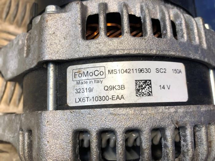 Dynamo van een Ford Fiesta 7 1.5 EcoBoost 12V ST 2020