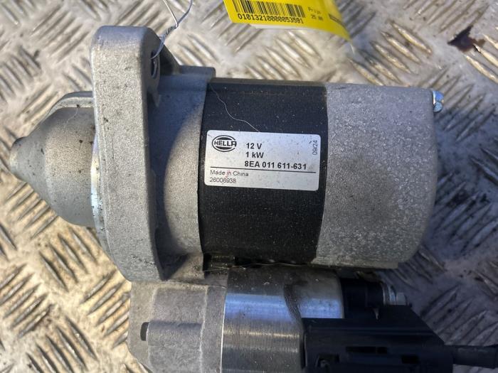 Startmotor Ford Fiesta 6 (JA8), 2008 / 2018 1.0 EcoBoost 12V 100, Hatchback, Benzine, 998cc, 74kW (101pk), FWD, SFJA, 2012-11 / 2017-06 (Gebruikt)