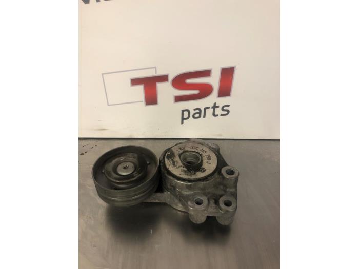 Gebruikte Spanrol Multiriem Volkswagen Scirocco (137/13AD) 1.4 TSI 160 16V Prijs € 13,00 Margeregeling aangeboden door TSI-Parts / Allmotorparts B.V.