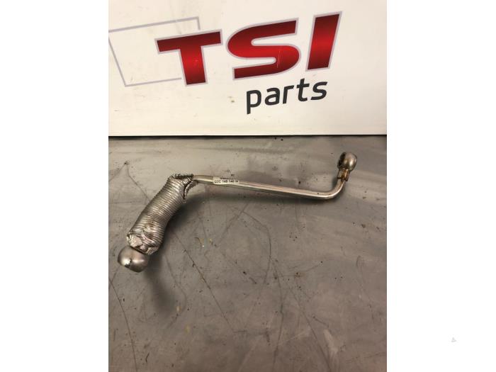 Gebruikte Oliedruk Leiding Volkswagen Golf VI Cabrio (1K) 1.4 TSI 160 16V Prijs € 13,00 Margeregeling aangeboden door TSI-Parts / Allmotorparts B.V.