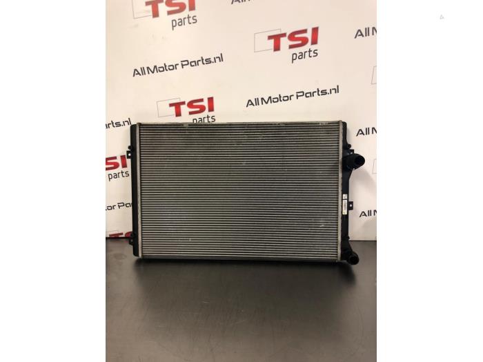 Gebruikte Radiateur Volkswagen Golf VI (5K1) 2.0 GTI 16V Prijs € 41,00 Margeregeling aangeboden door TSI-Parts / Allmotorparts B.V.