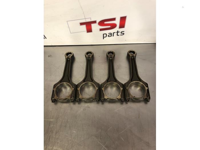 Gebruikte Drijfstang Volkswagen Golf VI (5K1) 2.0 GTI 16V Prijs € 39,00 Margeregeling aangeboden door TSI-Parts / Allmotorparts B.V.