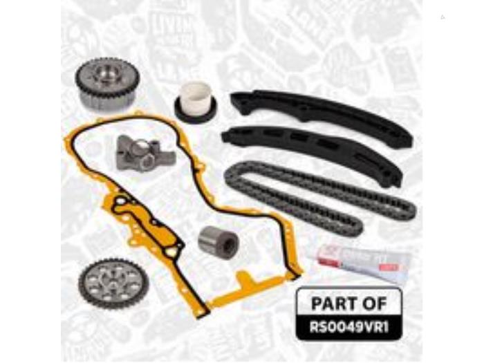 Distributieketting van een Volkswagen Golf