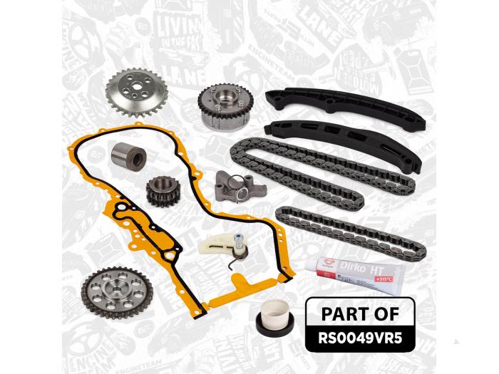 Distributieset van een Volkswagen Golf VI (5K1) 1.4 TSI 160 16V 2009