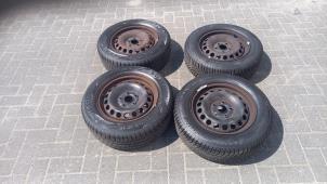 Gebruikte Velgen set + banden Volkswagen Golf VI (5K1) 1.4 TSI 160 16V Prijs € 150,00 Inclusief btw aangeboden door TSI-Parts / Allmotorparts B.V.