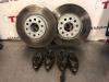 Remschijf + blok voor van een Volkswagen Golf VII (AUA) 1.4 GTE 16V 2015
