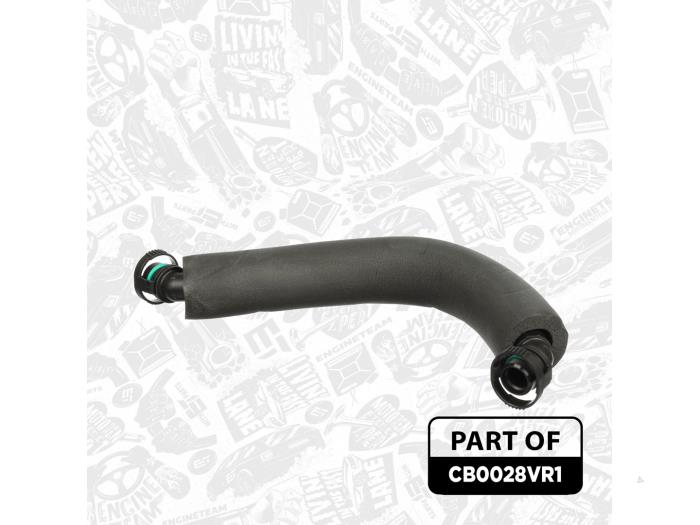 Carterventilatie van een Volkswagen Golf 2011