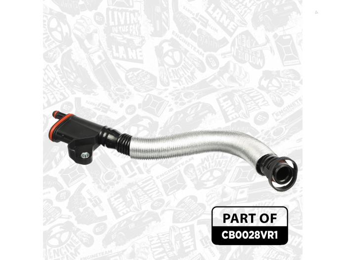 Carterventilatie van een Volkswagen Golf 2011