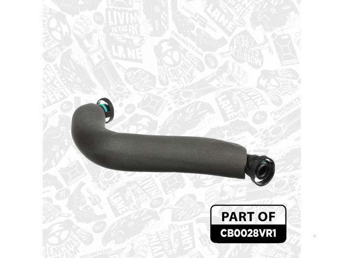 Carterventilatie van een Volkswagen Golf 2011