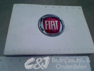 Gebruikte Instructie Boekje Fiat Ducato (250) 2.3 D 120 Multijet Prijs € 21,00 Margeregeling aangeboden door C&J bedrijfsauto's & onderdelen