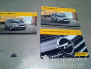 Gebruikte Instructie Boekje Opel Combo 1.6 CDTI 16V Prijs € 36,75 Margeregeling aangeboden door C&J bedrijfsauto's & onderdelen