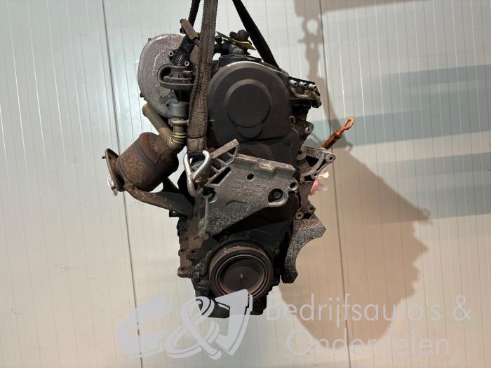 Motor van een Volkswagen Caddy III (2KA,2KH,2CA,2CH) 2.0 SDI 2005