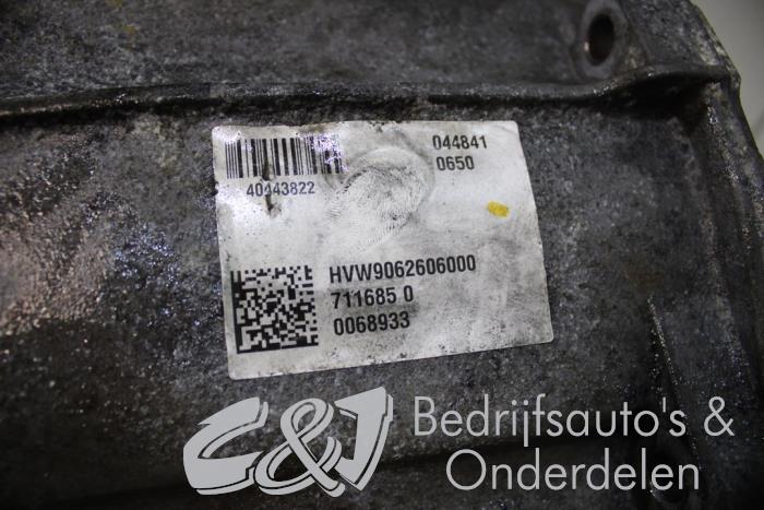Versnellingsbak van een Volkswagen Crafter 2.0 BiTDI 2014