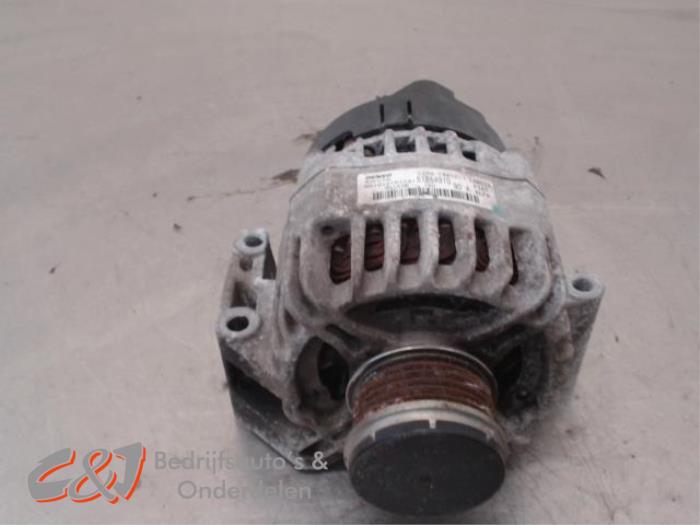 Gebruikte Dynamo Fiat Doblo Cargo (263) 1.3 MJ 16V DPF Euro 5 Prijs € 26,25 Margeregeling aangeboden door C&J Bedrijfsauto's & Onderdelen