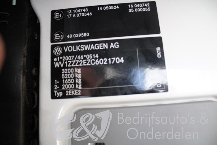 Motor van een Volkswagen Crafter 2.0 TDI 16V 2011