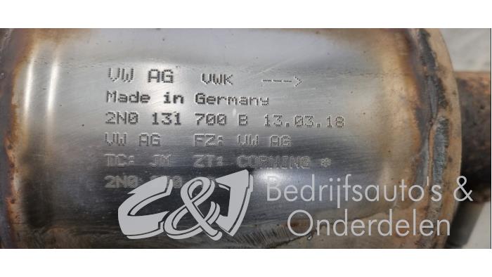 Roetfilter van een Volkswagen Crafter (SY) 2.0 TDI 2018