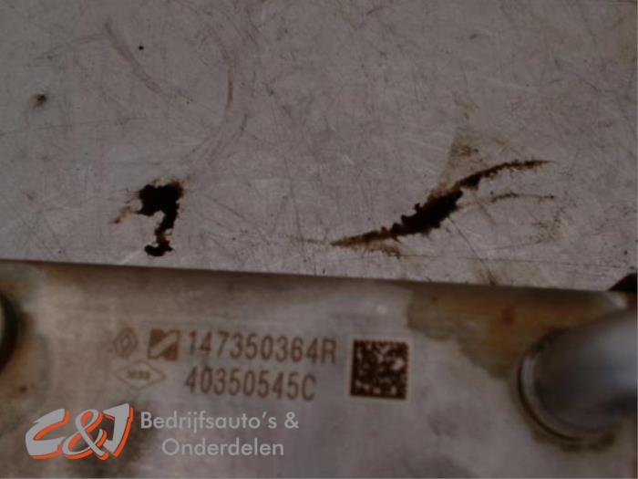 EGR koeler van een Mercedes-Benz Citan (415.6) 1.5 109 CDI 2013