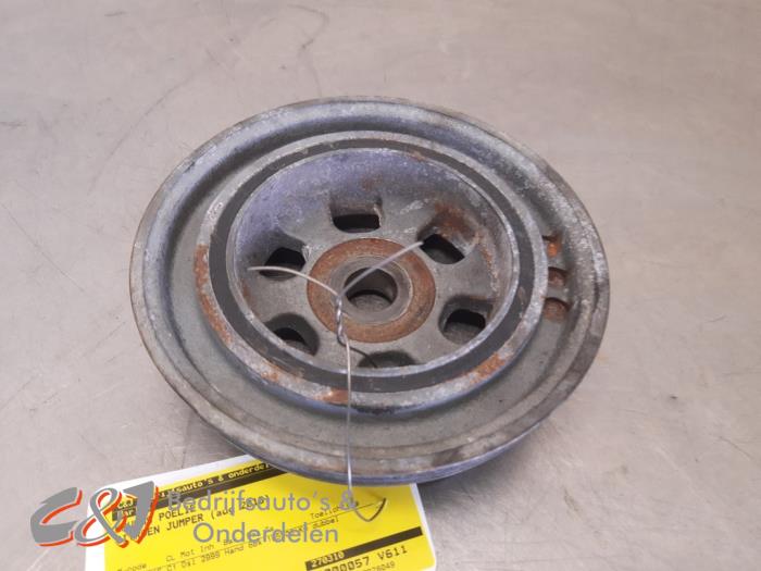 Gebruikte Poelie Krukas Citroen Jumper (U9) 3.0 HDi 180 Euro 5 Prijs € 31,50 Margeregeling aangeboden door C&J Bedrijfsauto's & Onderdelen