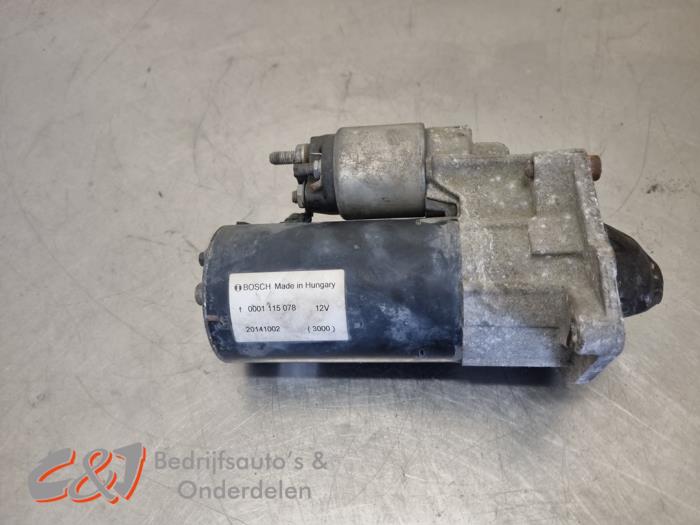 Gebruikte Startmotor Fiat Ducato (250) 2.3 D 120 Multijet Prijs € 22,05 Margeregeling aangeboden door C&J Bedrijfsauto's & Onderdelen