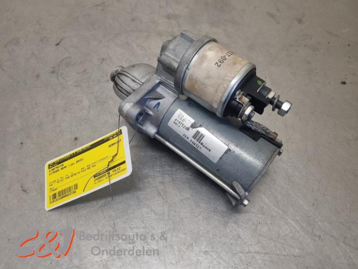 Gebruikte Startmotor Citroen Nemo (AA) 1.3 HDi 75 Prijs € 22,05 Margeregeling aangeboden door C&J Bedrijfsauto's & Onderdelen
