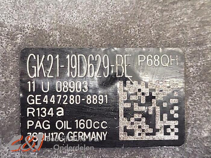 Aircopomp van een Ford Transit Custom 2.0 TDCi 16V Eco Blue 170 2018