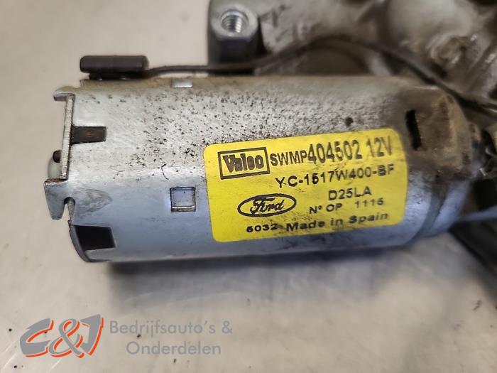Ruitenwissermotor achter van een Ford Transit 2.2 TDCi 16V 2008