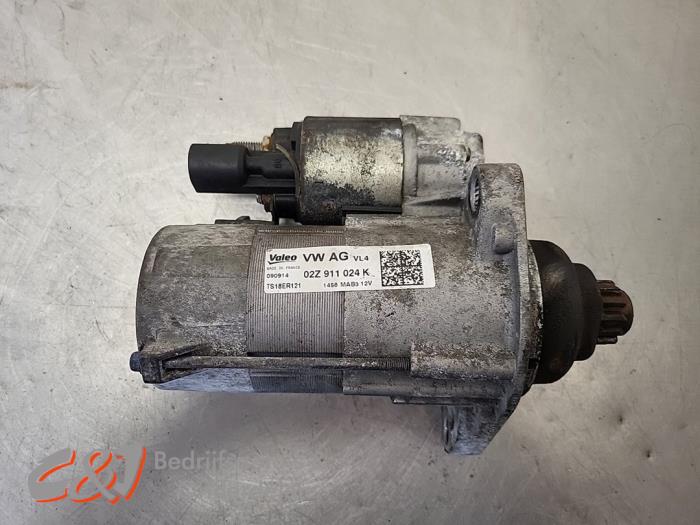 Gebruikte Startmotor Volkswagen Transporter T5 2.0 TDI DRF Prijs € 16,80 Margeregeling aangeboden door C&J Bedrijfsauto's & Onderdelen
